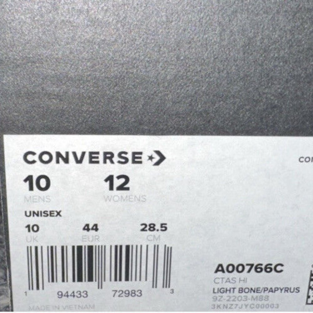CONVERSE Chuck Taylor All Star Trance Vintage High Top Shoes M-10/ W-12 NWB - Picture 10 of 11